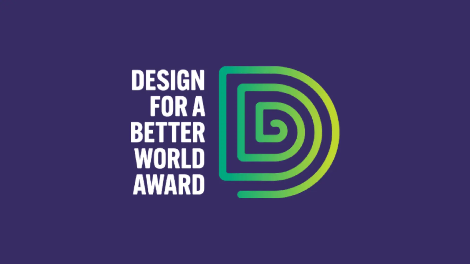 Keeper of Paintings Wins Design for a Better World Award
