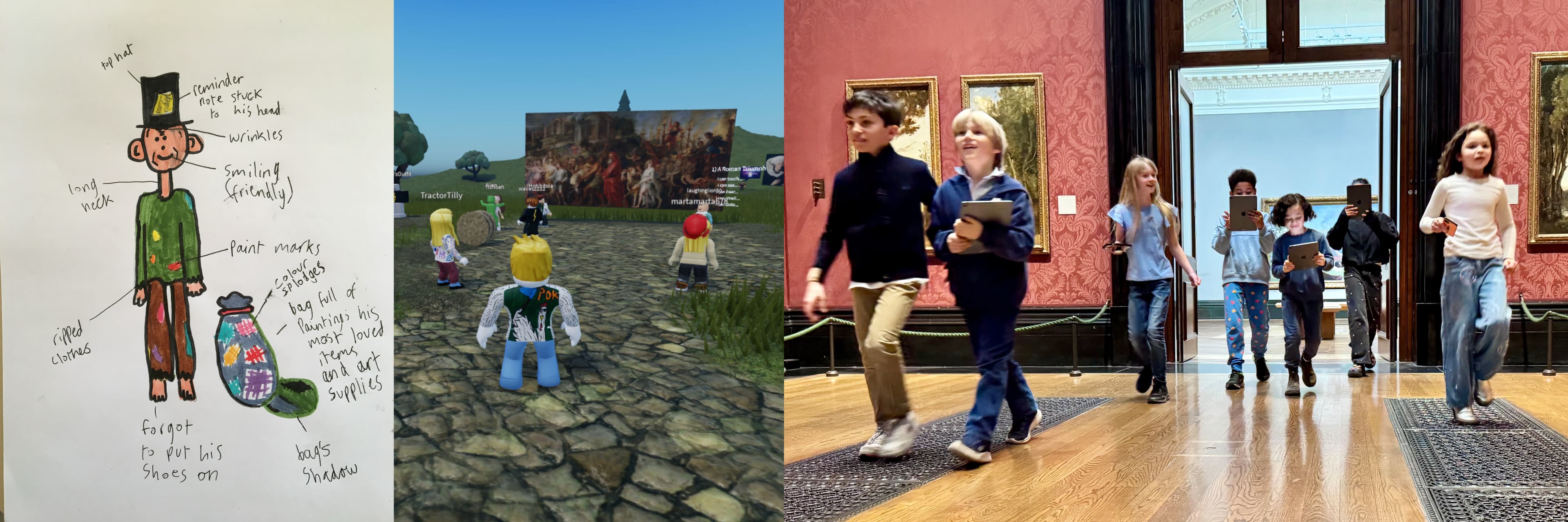 Co-creation with kids, from classrooms to Roblox to the Gallery itself
